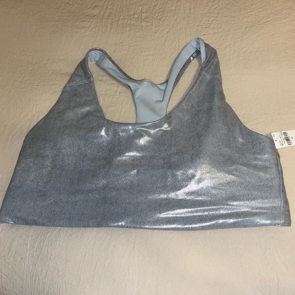 Old Navy Active Metallic Sports Bra NWT
